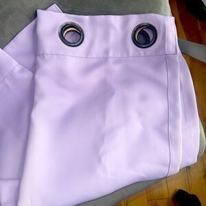 Purple blackout curtains 4 separate panels sold as a group.Great condition50x72